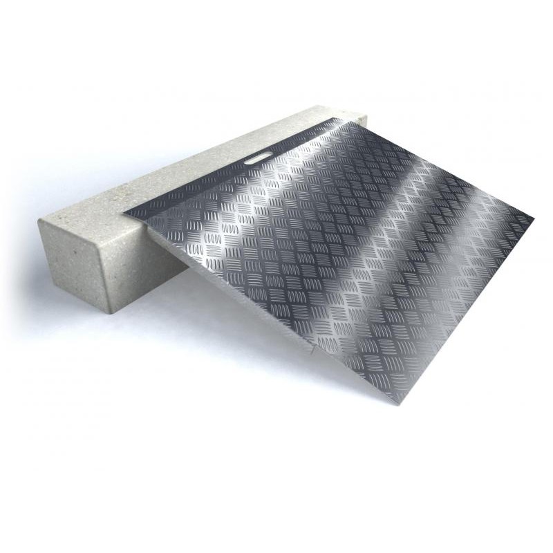 Rampe / Passe seuil Aluminium 5-15cm H