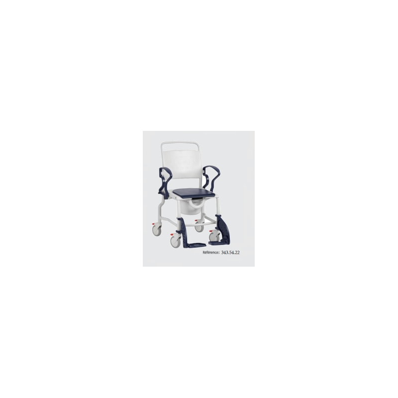Chaise de douche/toilette BONN 1 gris