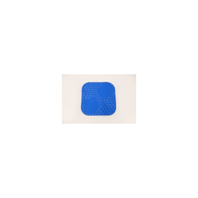 Tapis de douche 54x54cm Bleu